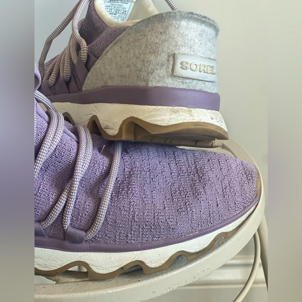 Sorel purple women sneaker shoe